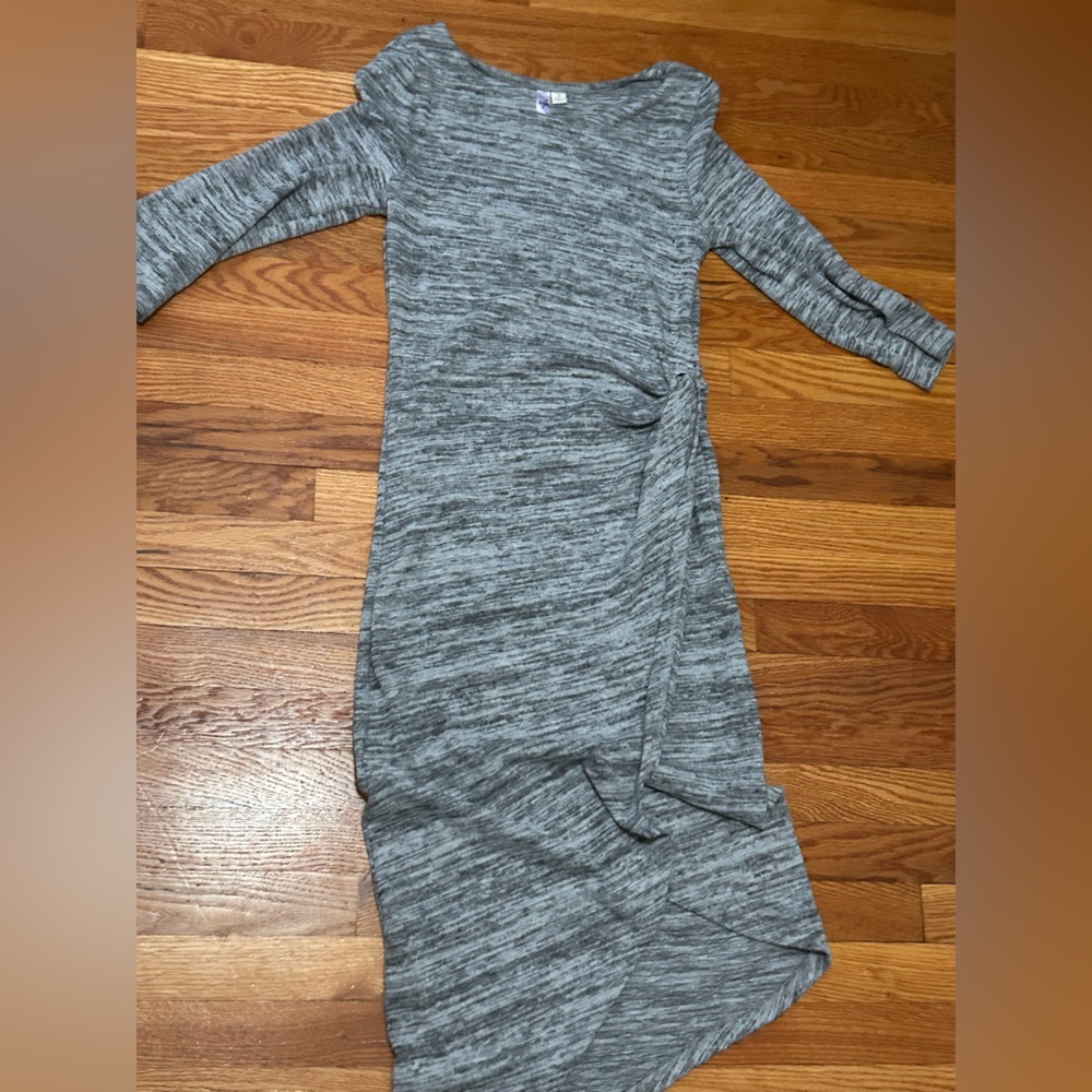 Francesca's Collections Gray Dress